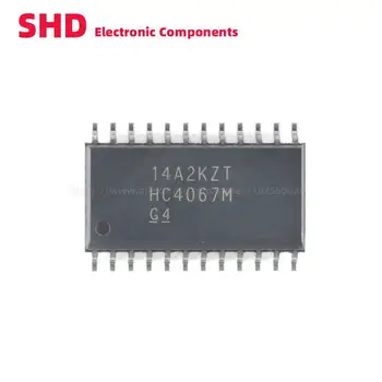10ШТ CD74HC4067M96 74HC4067 HC4067M SOIC-24 SMD IC Високоскоростна CMOS Логически 16-канален аналогов мултиплексор/демултиплексор
