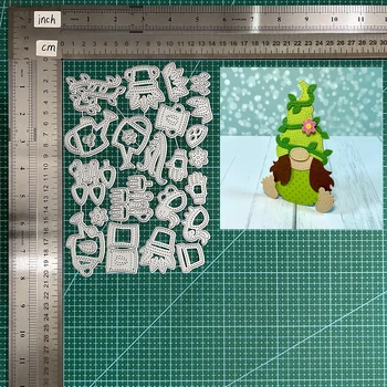 2023 Нови Печати за рязане на метал Колекция от печати Gnome die cut За Изрезки Работи от Албума Die Хартиени Карти С Релефно Занаятите Die
