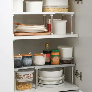 Кухненски прибиращ се шкаф за съхранение на Многопластова стена, Рафтове за съхранение на прибори, приспособления за дома